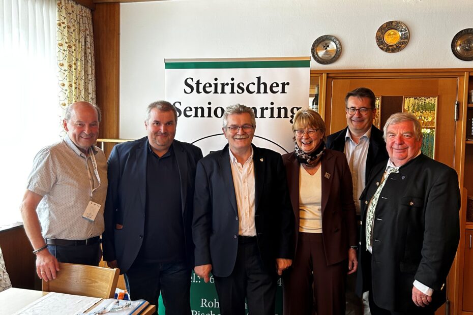 BTO-Vorstand v.li. Erich Hafner, Alois Neubauer, Michael Rath, Michaela Rath, Christian Schandor, Gottfried Sperl